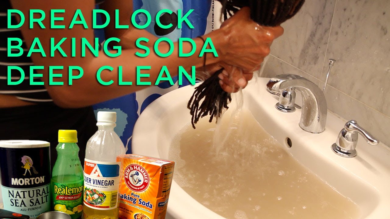 Dreadlocks Baking Soda Deep Clean Tutorial/Review