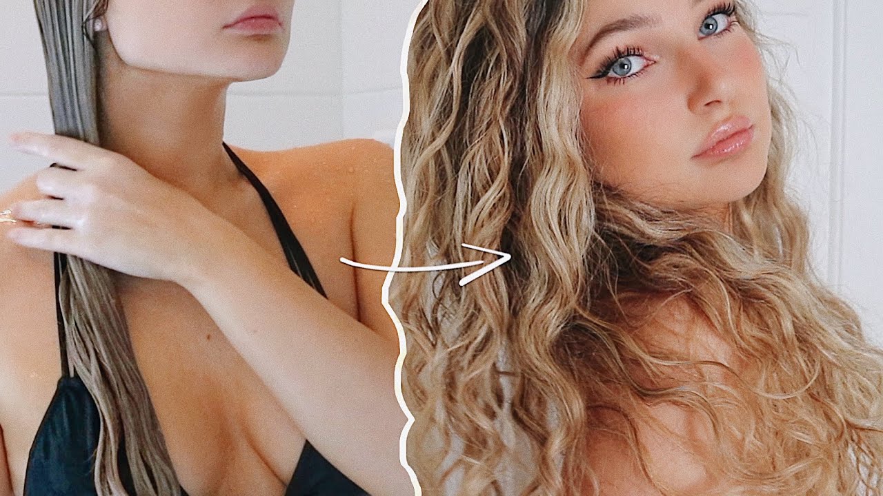 wavy/curly hair routine (2B/2C curls)