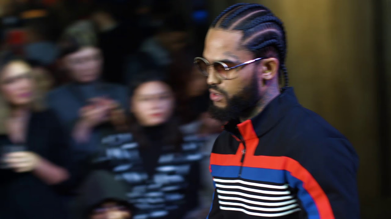Dave East Walks Grungy Gentleman NYFW Show