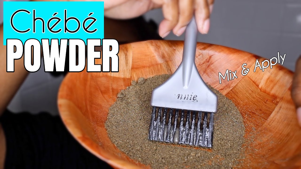 Chebe Powder the Traditional Way | How to Mix & Apply for Length Retention | [HIGHLY REQUESTED]
