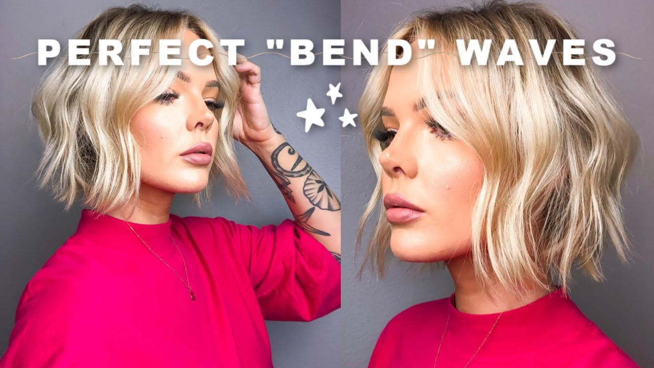 WAVES FOR SHORT HAIR *Bob Styling Tutorial Using A Curling Iron* // @ImMalloryBrooke