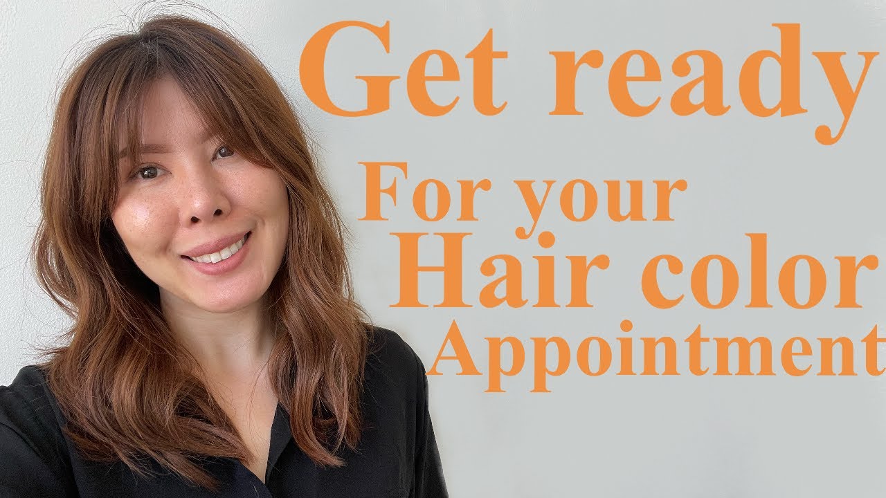 How to prepare for your color service appointment at the salon! Tips from a color specialist.