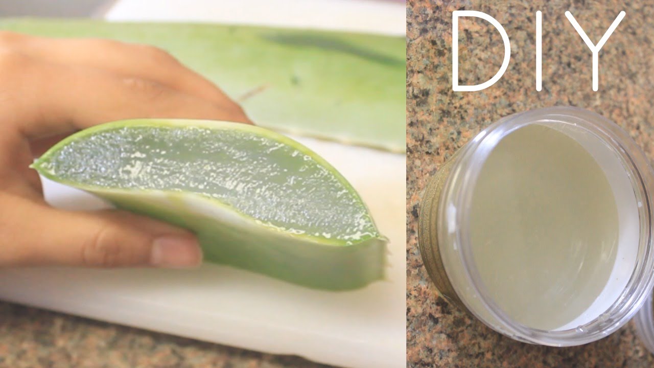 DIY Aloe Vera Juice For Hair, Skin and Health