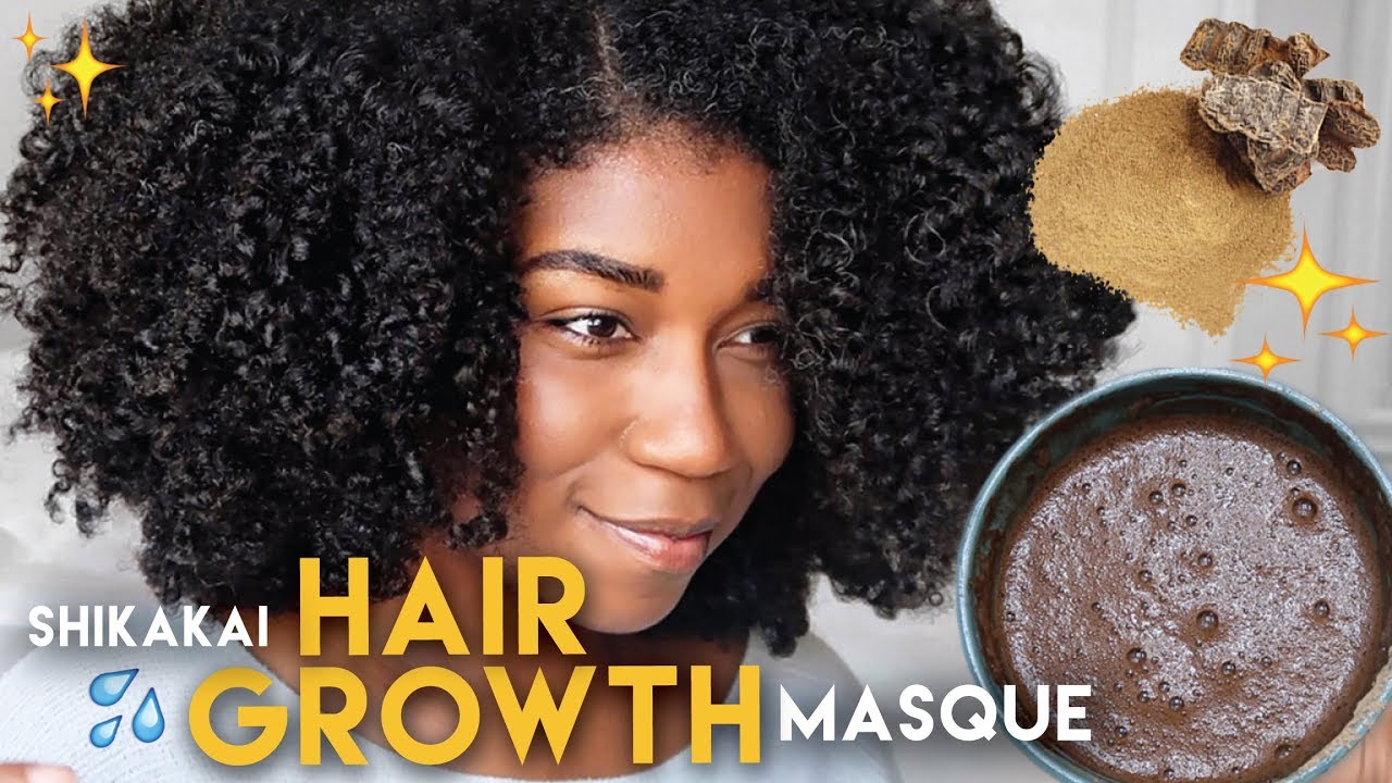 DIY Shikakai Hair Mask | INCREASED Hair Growth, SHINE, Detangles + Strengthens