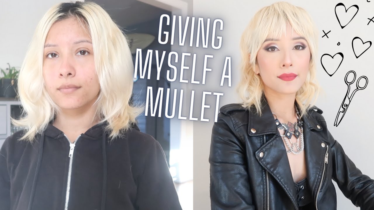 GIVING MYSELF A MULLET!