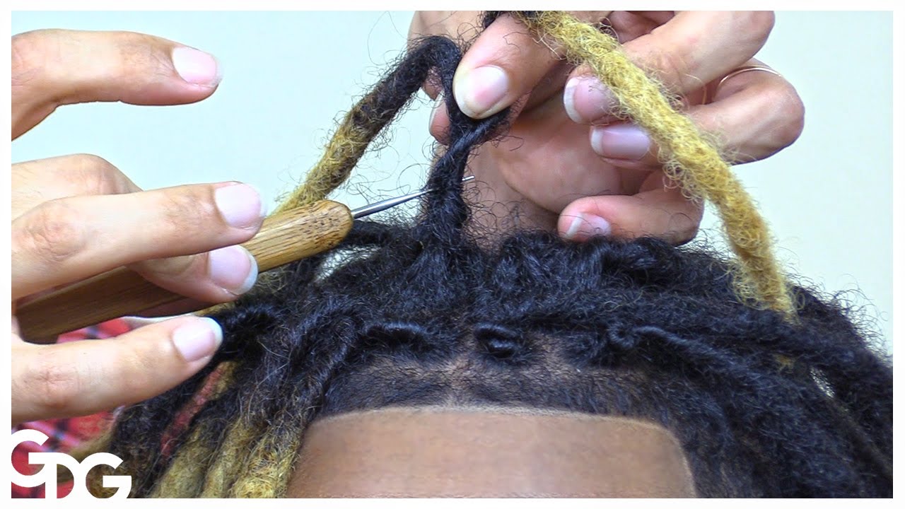 How To Combine Skinny Dreadlocks
