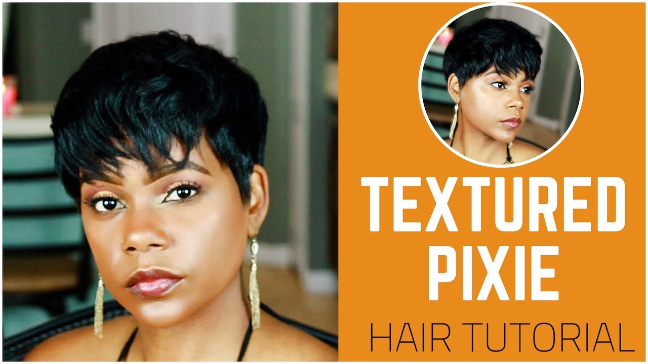How to Style a Textured Pixie Cut | Hair Tutorial | Relaxed Short Hair | Leann DuBois
