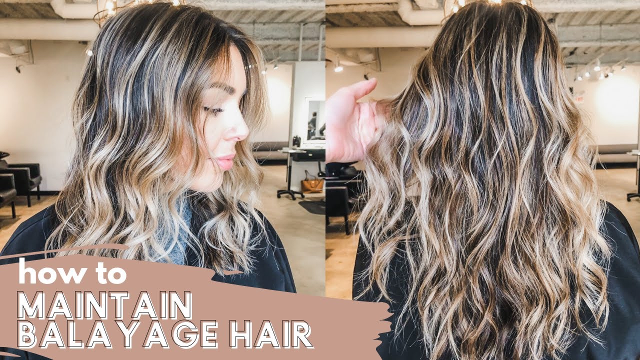 HOW TO MAINTAIN BALAYAGE HAIR  | Favorite Products & Mini Hair Transformation | THEGLOWINGMETHOD