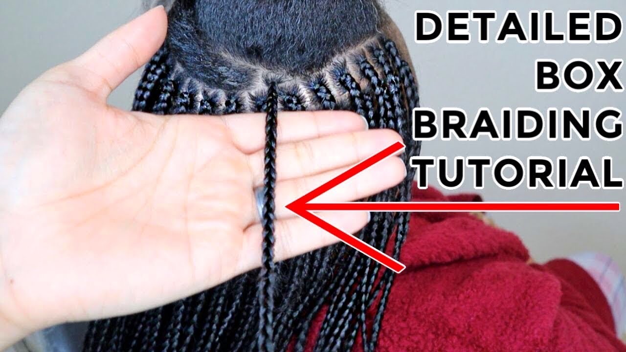 How to box braid VERY DETAILED