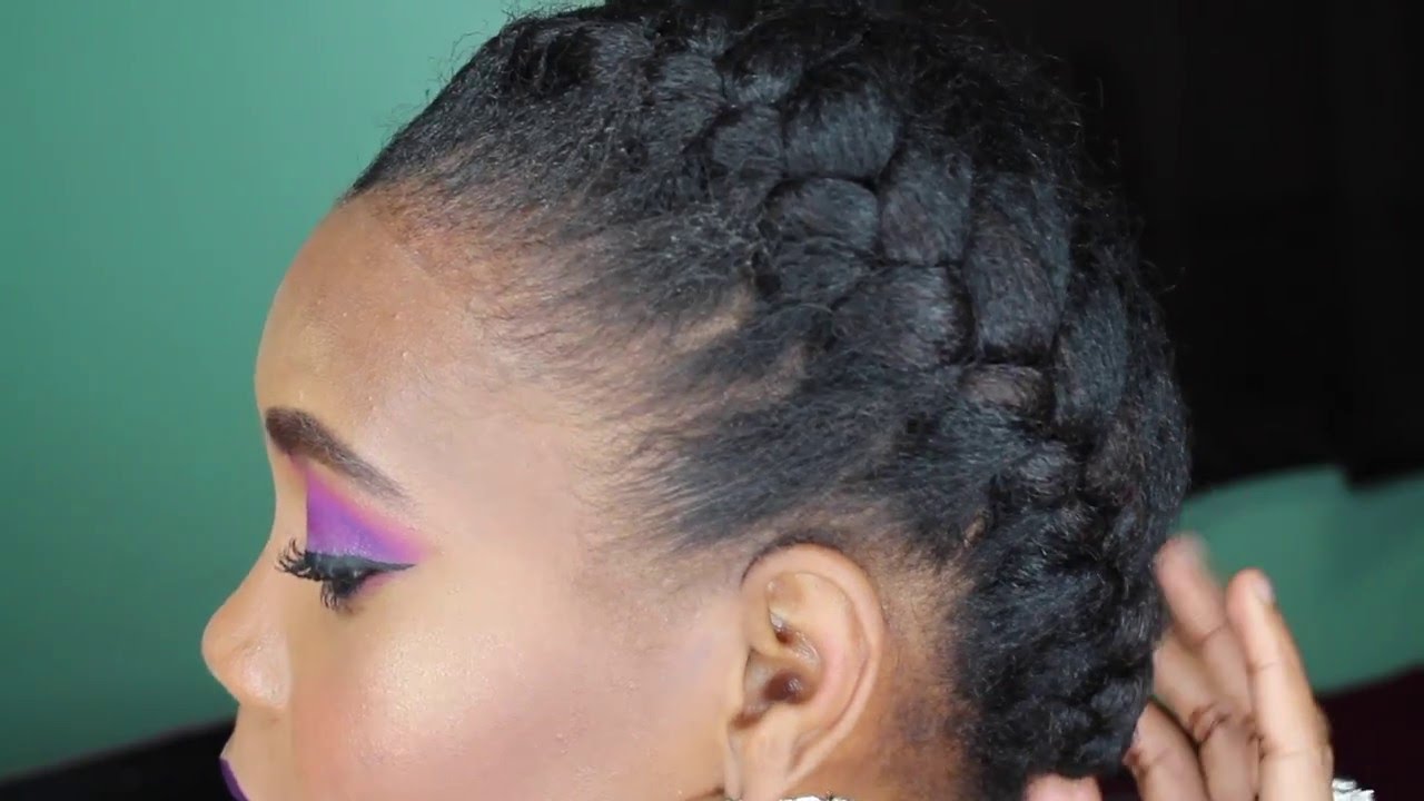 HOW TO: French Braid Tutorial on Natural Hair