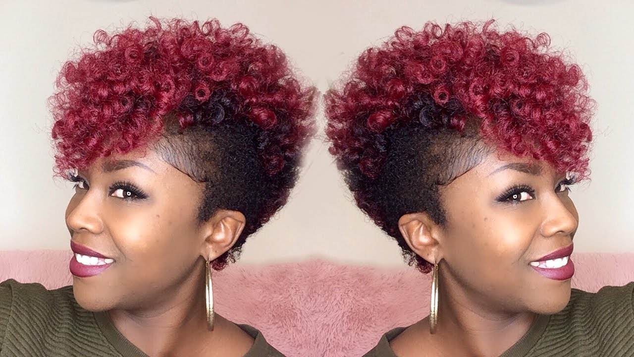 How to Tapered Crochet Mohawk {Janet YoYoKalon Hair} Super Itchy!!