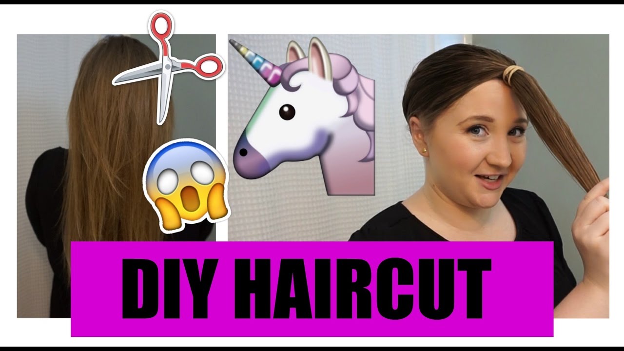 DIY LAYERED HAIRCUT | HOW I CUT MY HAIR AT HOME | UNICORN PONYTAIL METHOD