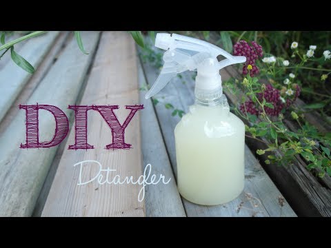 DIY: Detangler (great for styling & refreshing hair too!)