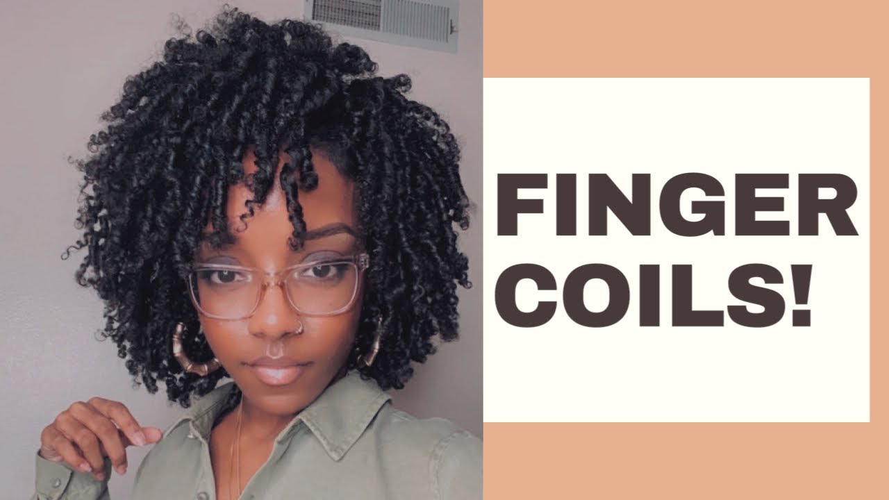 How To | Finger Coils On Natural Hair