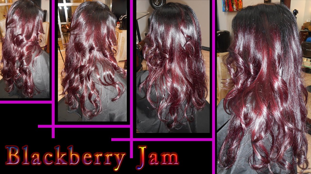 Blackberry Jam Hair Color