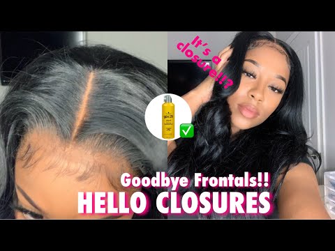 BEGINNER FRIENDLY 4x4 LACE CLOSURE WIG INSTALL IN 5 MINUTES USING GOT 2B FREEZE SPRAY