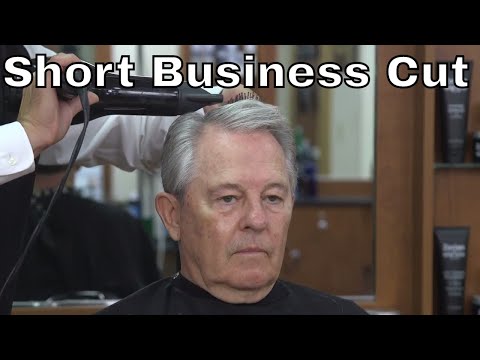 Classic Business Haircut - Conservative Haircut - Greg Zorian Haircut Tutorial