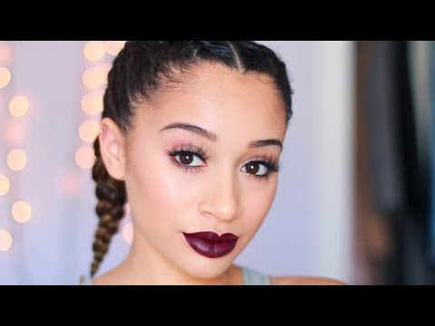 Double French Braids Instagram Look (Hair + Makeup)
