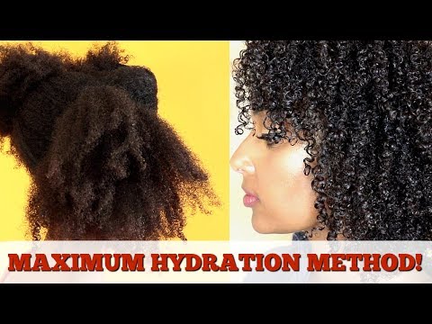 The Max Hydration Method for Type 4 Natural Hair &amp; Low Porosity Hair | Amazing Curl Definition