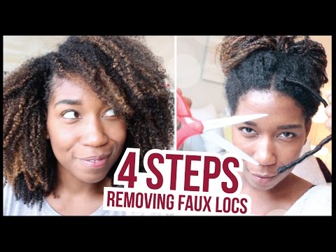 4 Easy Steps to Remove Faux Locs - Naptural85