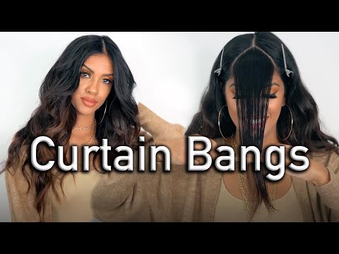 DIY Curtain Bangs: How to Cut and Style Like a Pro | @Ariba_Pervaiz | HAIR TUTORIAL