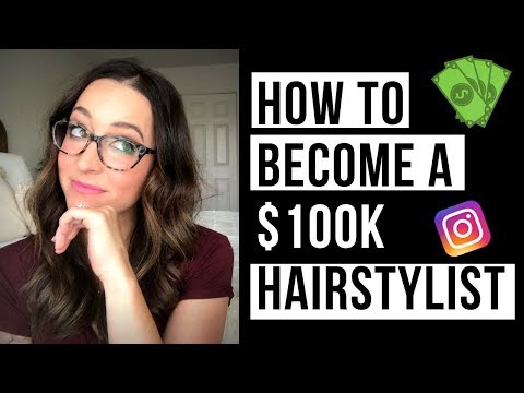 How to become a SIX FIGURE Hairstylist in 1 Year!!!!! 5 DETAILED HAIR STYLIST MARKETING TIPS!