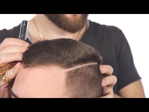 How to Make a Hard Part - TheSalonGuy