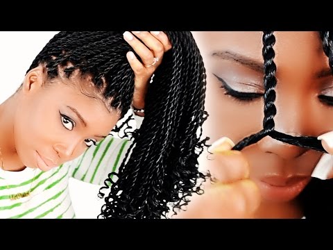 How To: Senegalese Twists FOR BEGINNERS! (Step By Step)