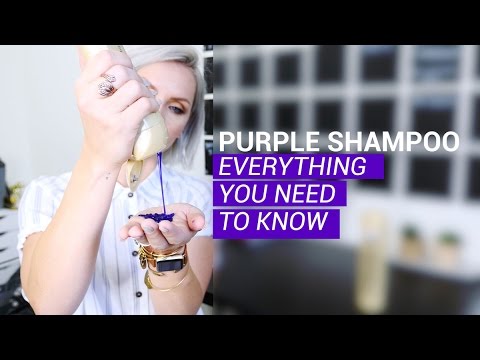 Everything You Need To Know About Purple Shampoo