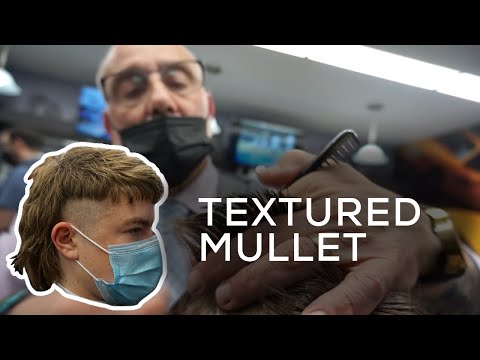 Textured Mullet Haircut | New York Barbers