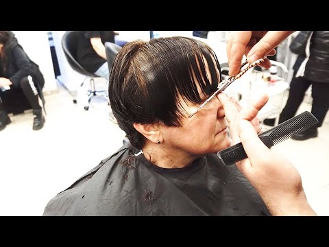 SHORT PIXIE HAIRCUT FOR OLDER WOMEN