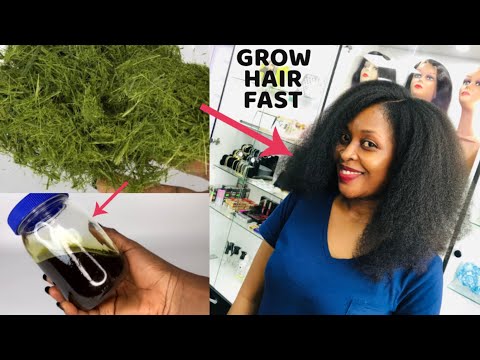 YOUR HAIR WILL GROW LIKE CRAZY IF YOU USE THIS OIL- GROW HAIR Long , Thick &amp; Healthy ...