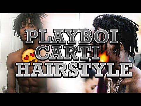 HOW TO: Playboi Carti HAIRSTYLE 2019! FREEFORM DREADS TUTORIAL!