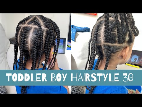 TODDLER BOY HAIRSTYLE 30 | THREE LAYER BRAID | HOW TO BRAID/HOLD YOUR FINGERS | #PROTECTIVESTYLE