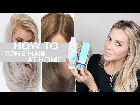 How to Professionally Tone Hair At Home