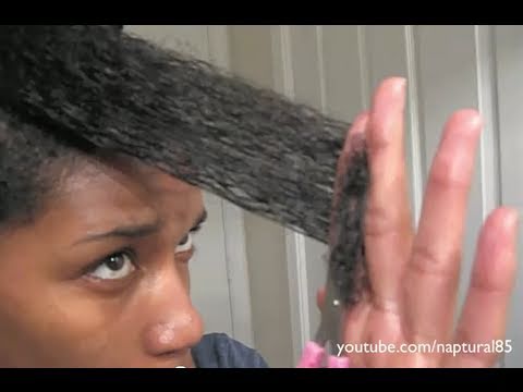 Learn How to Trim Hair and Cut Split Ends at Home for Natural Hair