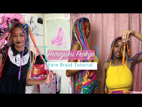 How to Do Yarn Braids: Box Braiding with Yarn