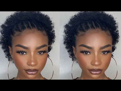 4 QUICK &amp; EASY TWA STYLES | Black Girl Hair | 9 month Length Check Update | Raina