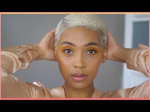 Short Blonde Hair Routine : How To Mold / Style
