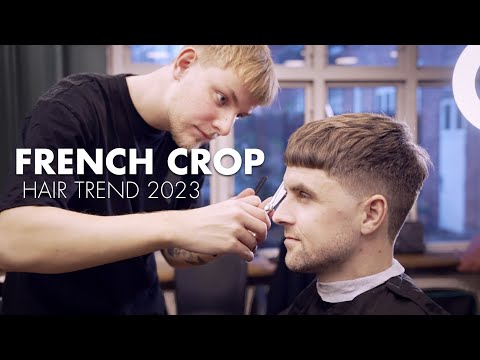 French Crop &quot;Edgar&quot; Men’s Hair Trend 2023
