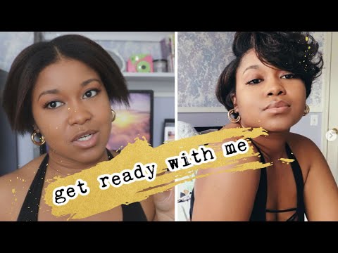 STYLING GROWN OUT PIXIE CUT | #GRWM Chit Chat