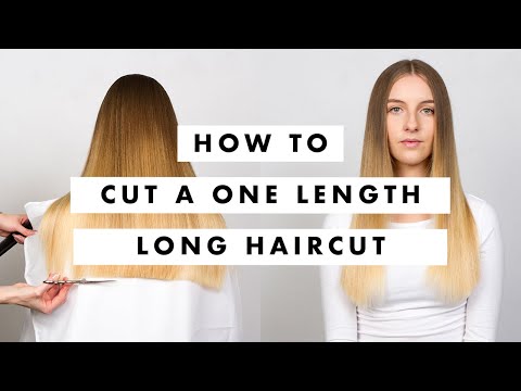 One Length Haircut Tutorial - MIG Training