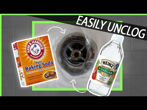 How To Easily Unclog A Drain Without Harsh Chemicals (Baking Soda + Vinegar)