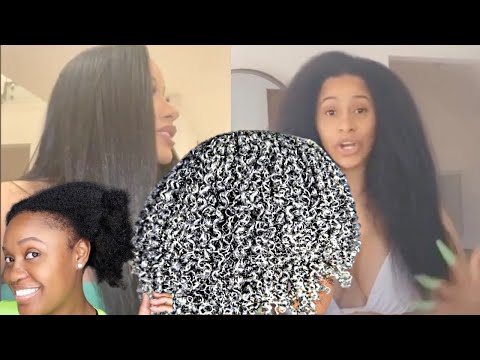 I TRIED CARDI B HAIR MASK AND THIS HAPPENED 😳🤯😱😱😱