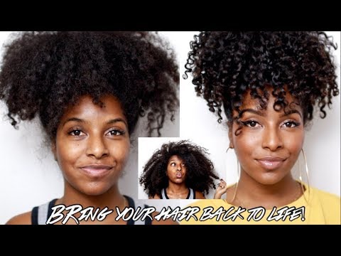 HOW TO DEEP CONDITION DRY NATURAL HAIR! | My Routine!