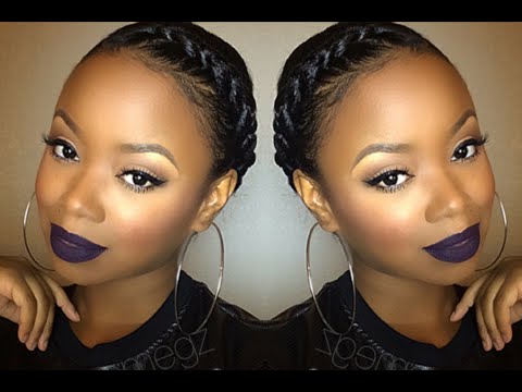 Easy Spring Granny Braid Tutorial | Protective Style