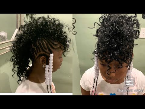 Mohawk Crochet braids and beads