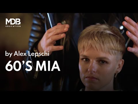 60's Mia Farrow haircut ** QUICK TUTORIAL &amp; TIPS