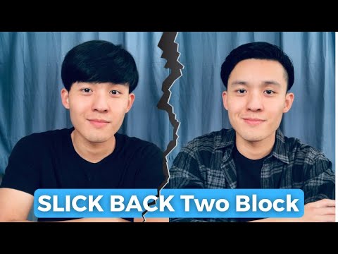 How To Style a Slick Back Two Block Haircut Using HAIR WAX