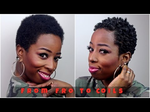 STYLING MY TWA NATURAL HAIR WITH THE SPONGE